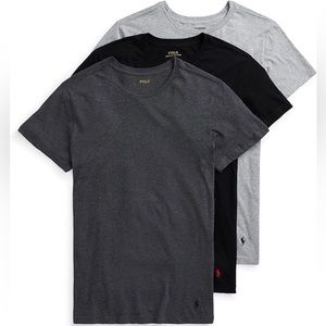 Polo Ralph Lauren Classic Fit Men’s Cotton Crewneck undershirts Size;S 3-Pack